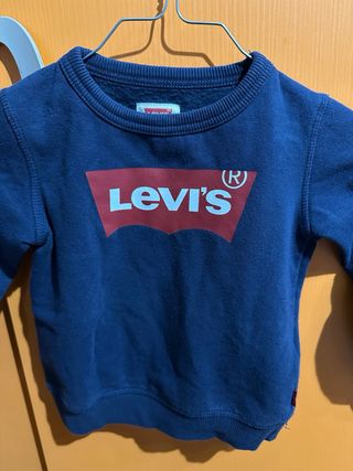 Felpa Levi's bambino blu navy originale