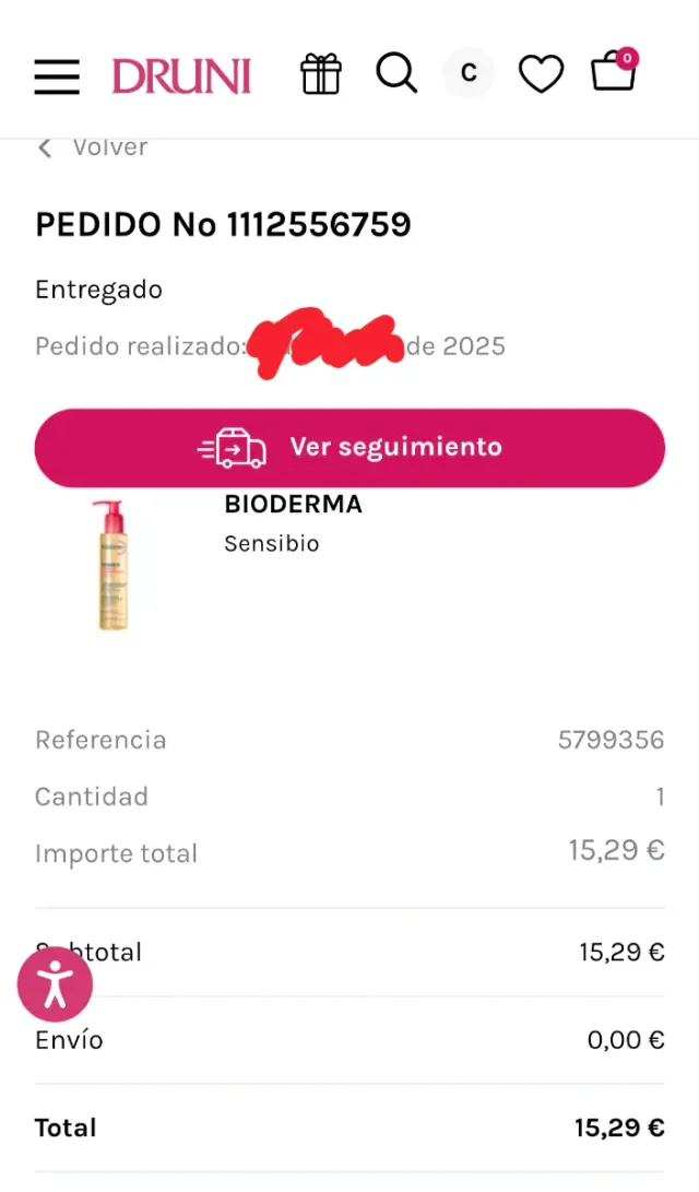 Aceite Limpiador facial Bioderma Sensibio Micellar