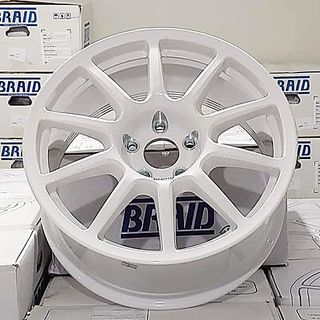 LLANTAS BRAID FULLRACE 16, 17 ó 18 PULGADAS.BLANCO