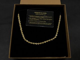 E680683-0 Cadena Oro 18K 30Cm