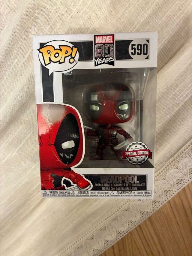 Funko Pop Deadpool 590 Marvel 80 Años
