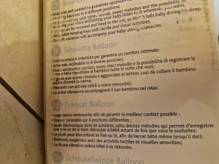 Sdraietta Chicco per neonati