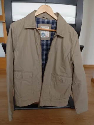 Cazadora Springfield Talla L Beige. Sin estrenar