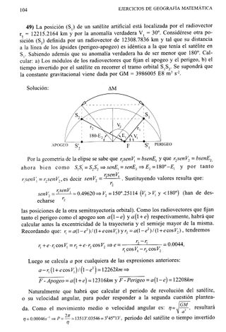 EJERCICIOS DE GEOGRAFIA MATEMATICA.