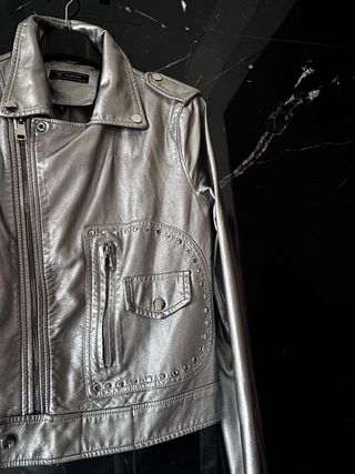 Giacca in similpelle