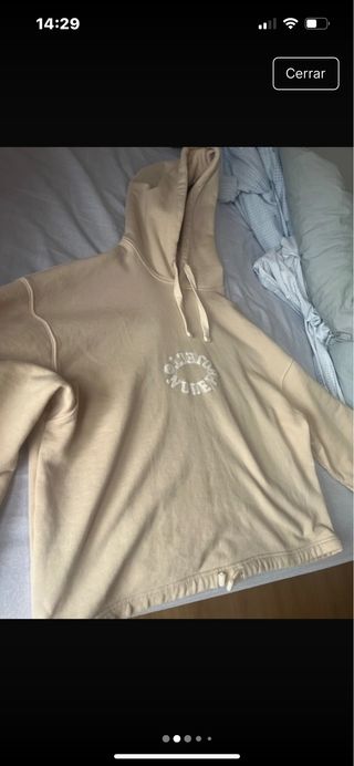 Sudadera Nude Project Talla S Beige