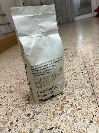 Mortero junta Fugabella Color 20 - 3kg