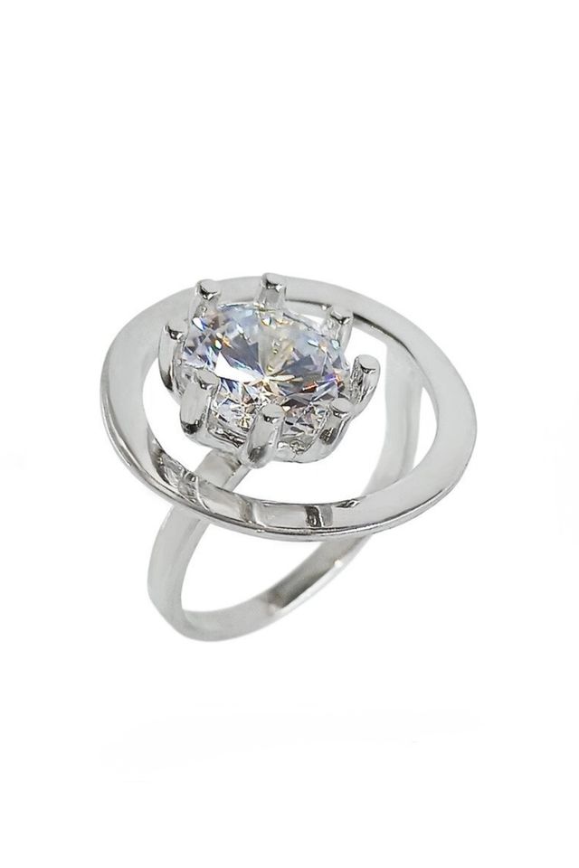 Anello in Argento con Zircone