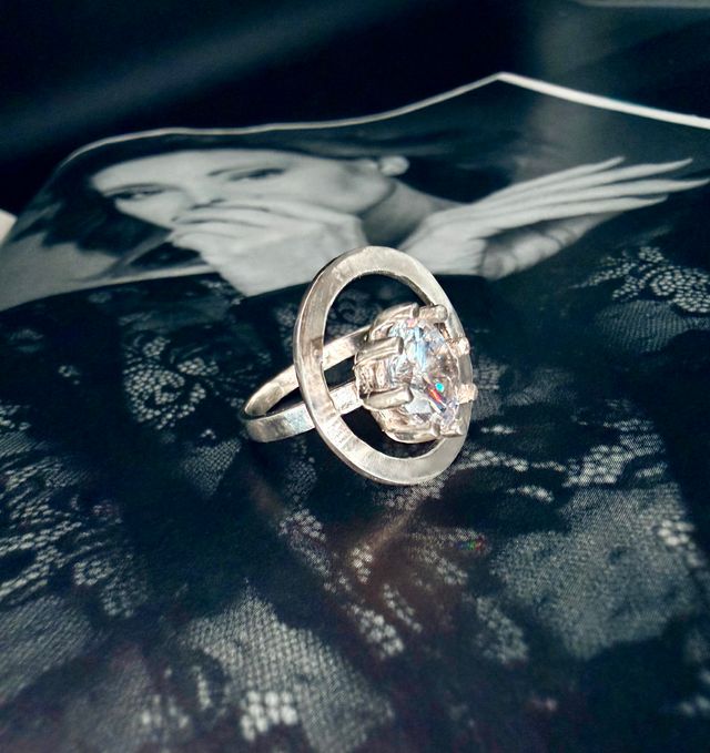 Anello in Argento con Zircone