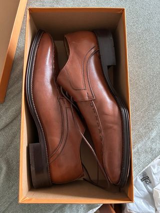 Zapatos Pierre Cardin Paris Marrones Nuevos