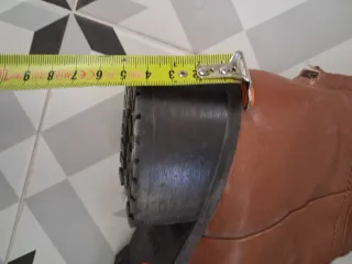 Botas altas piel Zara talla 36