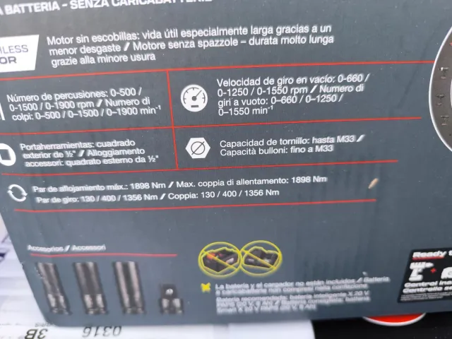 Atornillador de impacto Parkside