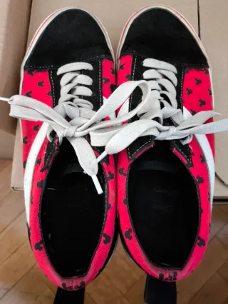 ZAPATILLAS MICKEY MOUSE ESTILO VANS