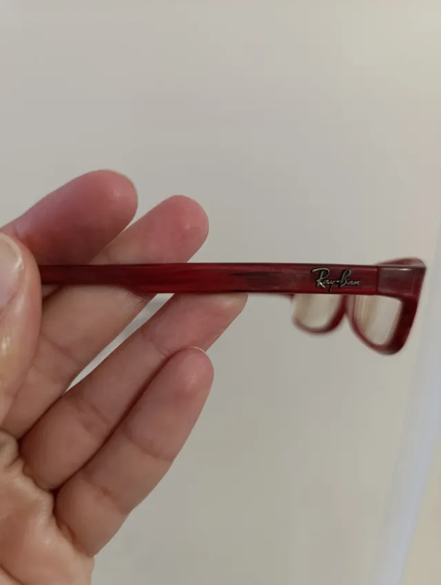 Montura gafas Ray-Ban roja