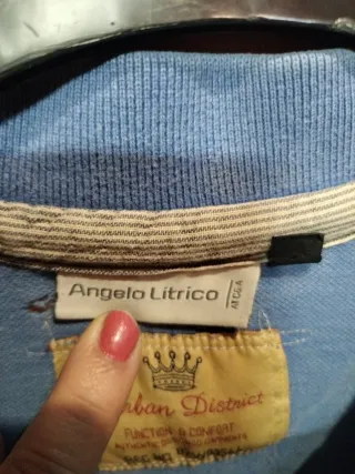 Polo Rayas Azul Talla X Xl