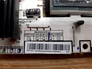 Placa Fuente Alimentación TV Samsung