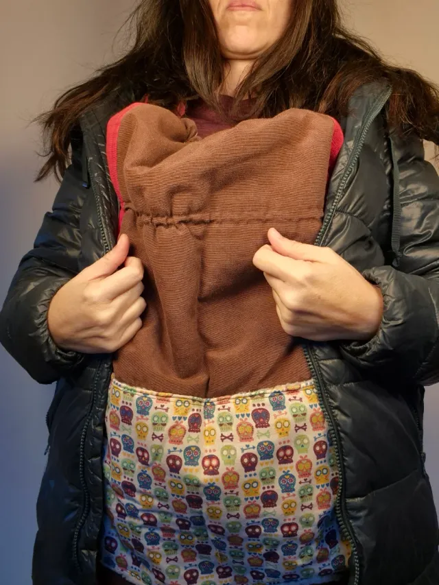 Cobertor abrigo para portabebés