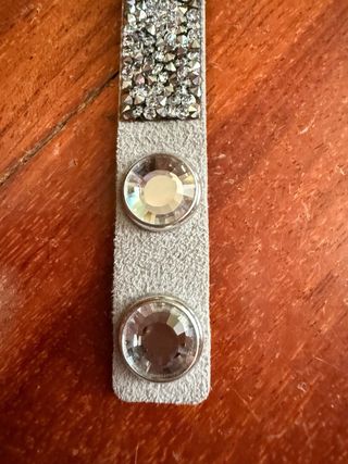 BRACCIALI SWAROVSKI ARGENTO E NERO