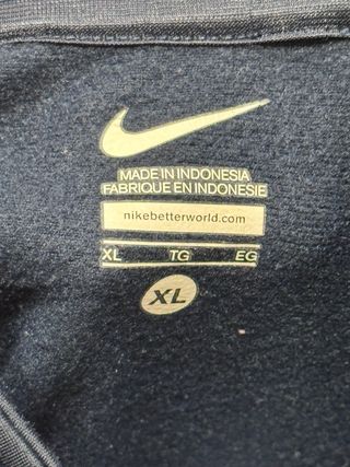 Sudadera Nike Azul y Blanca