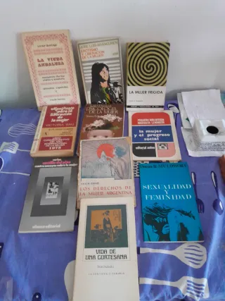 Libros temática feminista