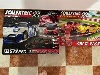 Scalextric Compact Max Speed y Crazy Race