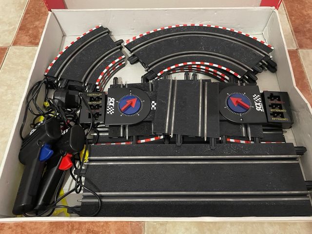 Scalextric Compact Max Speed y Crazy Race