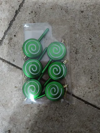 Addobbi Natale Caramelle Verdi