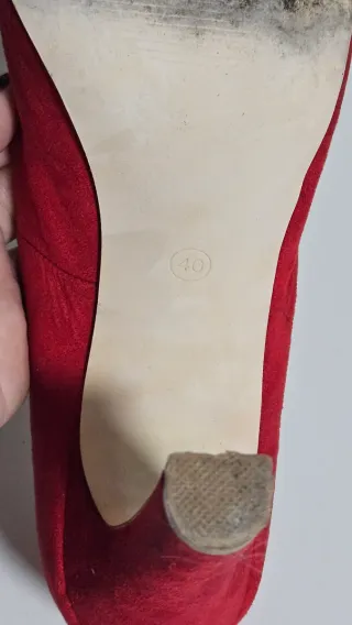 Zapatos de fiesta rojos