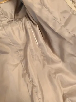 Giaccone piumino bambina beige