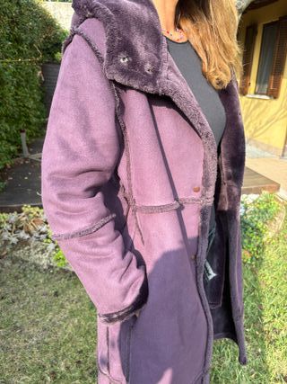 Giacca parka cappotto Combipel Made in Italy tg. M