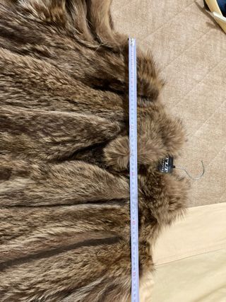 Giaccone di pelliccia marmotta