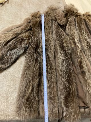Giaccone di pelliccia marmotta