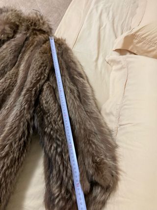 Giaccone di pelliccia marmotta