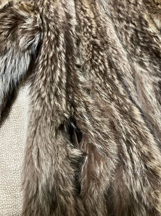 Giaccone di pelliccia marmotta