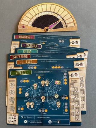 Victorian Masterminds gioco da tavolo