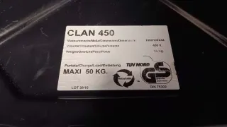 Baul / Cofre portaequipajes - Marca CRUZ Clan 450