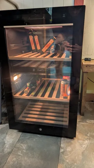 Nevera de vino Hacer casi sin uso