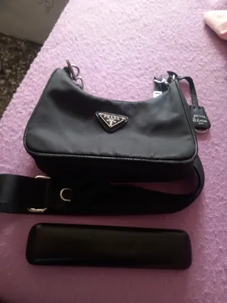 Bolso Prada Negro Mujer