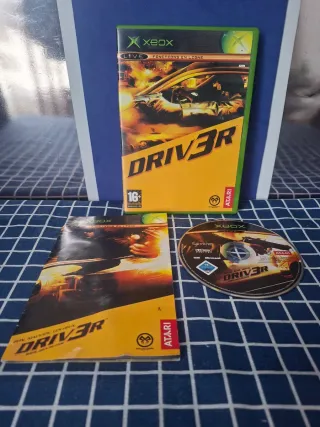 XBOX CLASSIC DRIVER 3 ORIGINAL COMPLETO