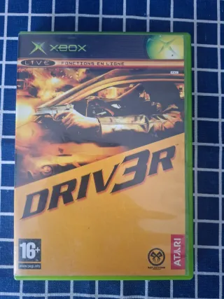 XBOX CLASSIC DRIVER 3 ORIGINAL COMPLETO