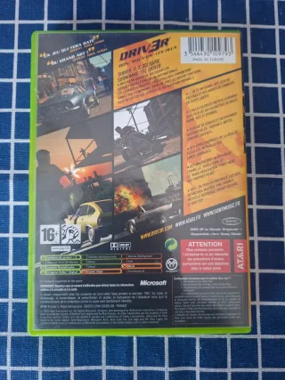 XBOX CLASSIC DRIVER 3 ORIGINAL COMPLETO