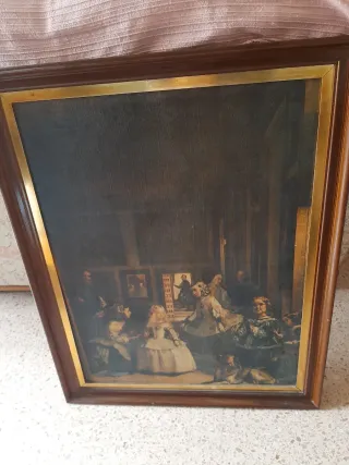 Cuadro Las Meninas Madera