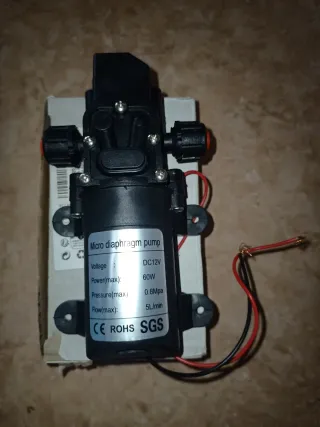 Bomba Micro Diafragma 12V 60W