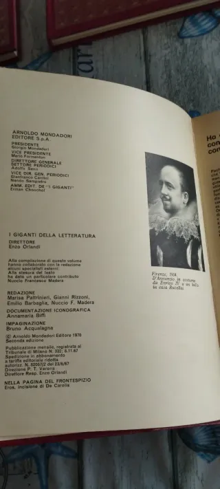 Libro D'Annunzio I giganti della letteratura