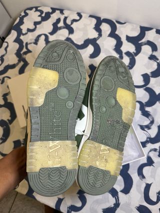 Off-White Zapatillas Verde/Blanco Talla 43