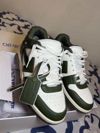 Off-White Zapatillas Verde/Blanco Talla 43