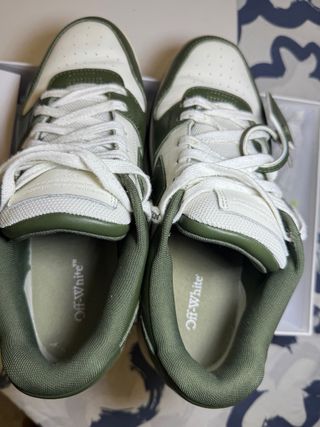 Off-White Zapatillas Verde/Blanco Talla 43