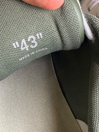 Off-White Zapatillas Verde/Blanco Talla 43