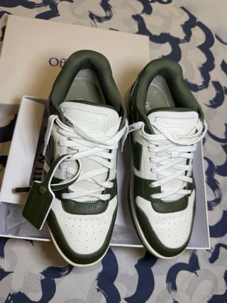 Off-White Zapatillas Verde/Blanco Talla 43