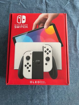 Nintendo Switch OLED Blanca